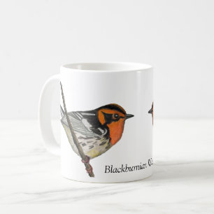 Mug Coupe Blackburnien de café blanc Paruline