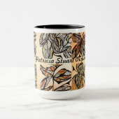 Mug Coupe Brown de café feuille (Centre)