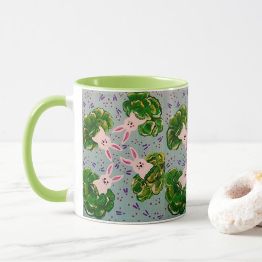 Mug Coupe Bunny de Pâques (Avec donut)