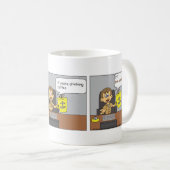 Mug Coupe Cartoon Coffee (Devant droit)