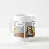 Mug Coupe Cartoon Coffee (Devant gauche)