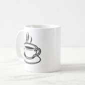 Mug Coupe chaude de café (Devant gauche)