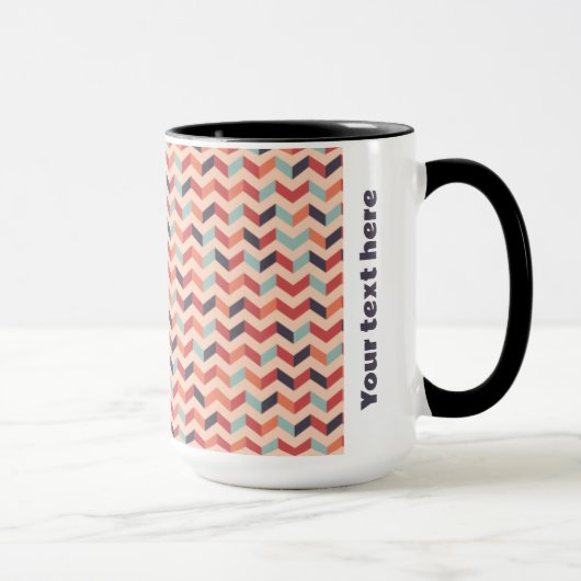 Mug Coupe - Chevrons (Droite)