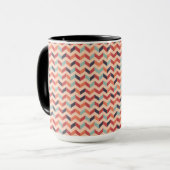 Mug Coupe - Chevrons (Devant gauche)