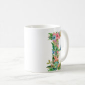 Mug Coupe chic B Alphabet Design (Devant droit)