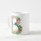 Mug Coupe chic B Alphabet Design (Devant gauche)