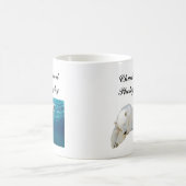 Mug Coupe-circuit d'ours blanc, apprêtage d'ours (Centre)