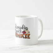 Mug Coupe citrouille de café Junkie (Devant droit)
