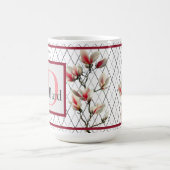 Mug Coupe classique de café monogramme (Centre)