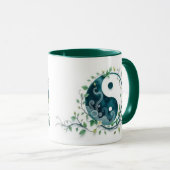 Mug Coupe classique Yin Yang ☯️ balance (Devant droit)