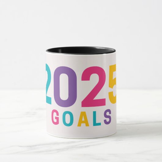 Mug Coupe colorée bureau 2025 (Centre)