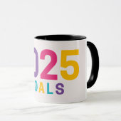 Mug Coupe colorée bureau 2025 (Devant droit)