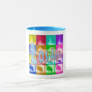 Mug Coupe "Colour Los Angeles 1"