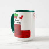Mug Coupe Combo Stocking de Noël (Devant gauche)