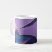Mug Coupe Cubiste colorée (Devant gauche)
