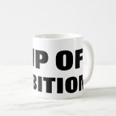 Mug Coupe d'ambition (Devant droit)