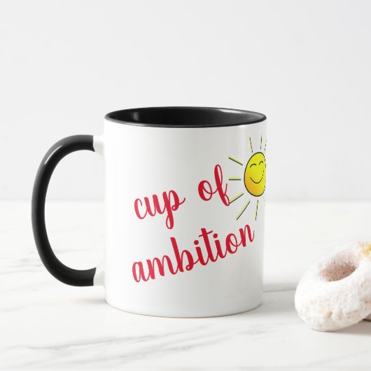 Mug Coupe d'ambition (Avec donut)