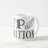 Mug Coupe d'ambition en céramique (Devant droit)