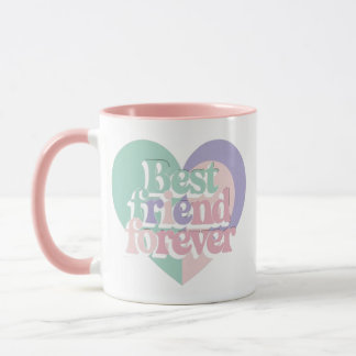 Mug Coupe d'amitié BFF esthétique