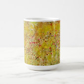 Mug Coupe d'art Abstraite fleur sauvage Fleur Jaune (Centre)