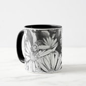 Mug Coupe d'Art fleur sauvage Coffee Cup Honey Bee & F (Devant gauche)