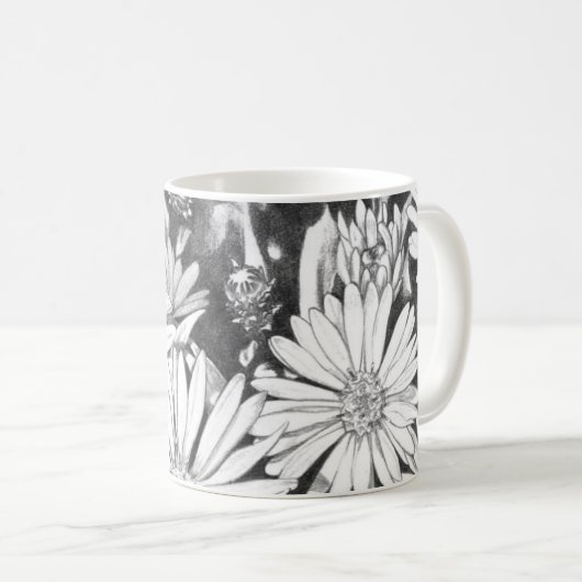 Mug Coupe d'Art fleur sauvage Coffee Cup Honey Bee & F (Devant droit)