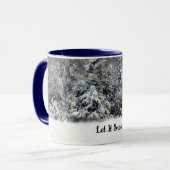 Mug Coupe d'art hivernal de musculation des neiges (Devant gauche)