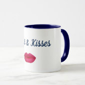 Mug Coupe de baisers (Devant droit)