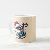Mug Coupe de cacao chaud de Santa Clause (Devant gauche)
