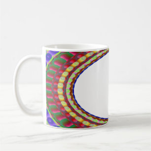 Mug Coupe de café A3 du centre blanc personnalisé