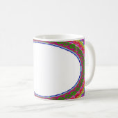 Mug Coupe de café A9 du centre blanc personnalisé (Devant droit)