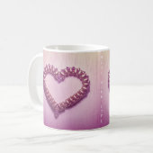 Mug Coupe de café à message personnalisé (Devant gauche)
