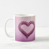 Mug Coupe de café à message personnalisé (Gauche)