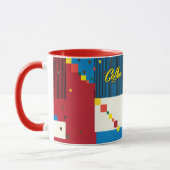 Mug Coupe de café belle mode femme POP-ART tendance (Gauche)
