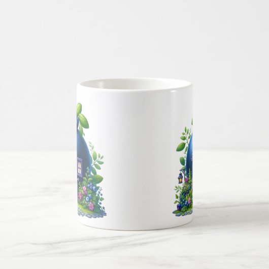 Mug Coupe de café Blueberry Bliss (Centre)