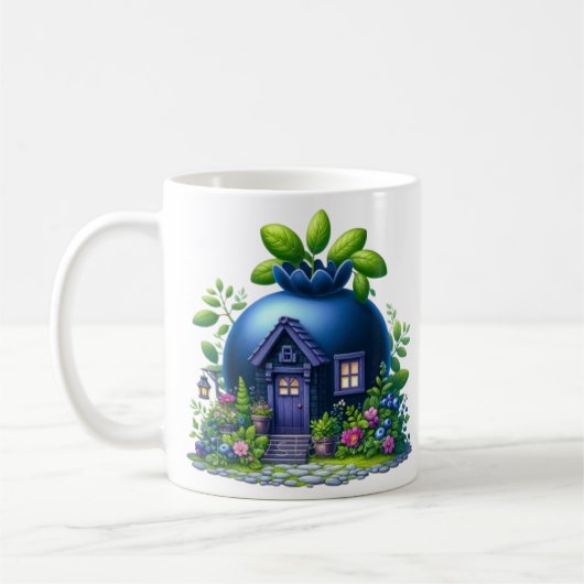 Mug Coupe de café Blueberry Bliss (Gauche)