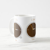 Mug Coupe de café boissons chaudes (Devant gauche)