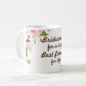 Mug Coupe de café Bridesmaid (Devant gauche)