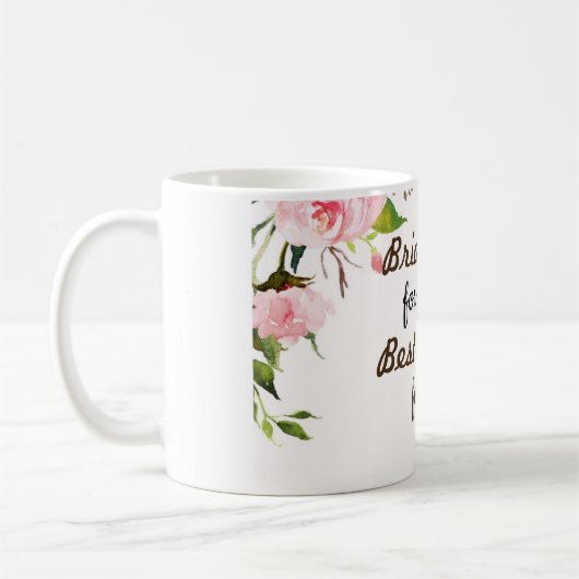 Mug Coupe de café Bridesmaid (Gauche)