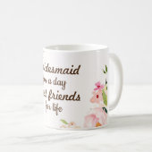 Mug Coupe de café Bridesmais (Devant droit)
