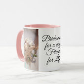Mug Coupe de café cadeau Bridesmaid (Devant gauche)