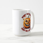 Mug Coupe de café Citrouille Halloween sur mesure (Devant droit)