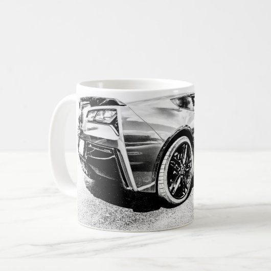 Mug Coupe de café Corvette (Devant gauche)