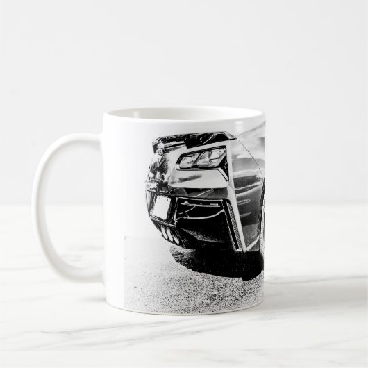 Mug Coupe de café Corvette (Gauche)
