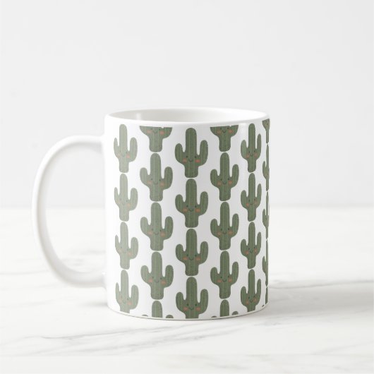 Mug Coupe de café Cute Cactus (Gauche)