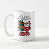 Mug Coupe De Café Cute Conception Avec Noël Dit (Gauche)