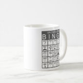 Mug Coupe de café de bingo anti-Union (Devant droit)