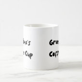 Mug Coupe de café de grand-mère (Centre)