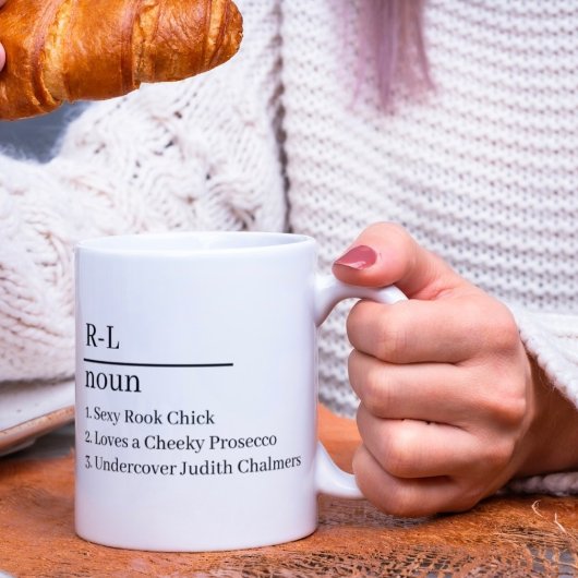 Mug Coupe de café de nom personnalisé : siroter avec s