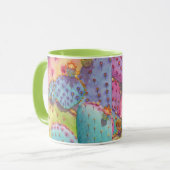 Mug Coupe de café de style sud-ouest Passez Prickty Pe (Devant gauche)